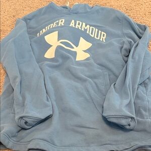 Under Armour Light Blue Fleece Pullover